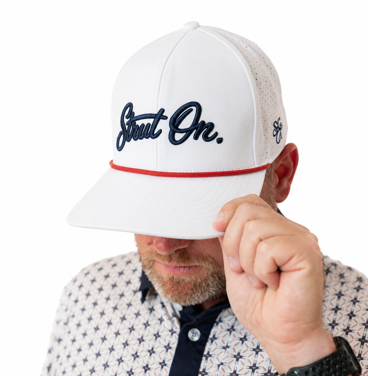 Strut On. 6-Panel Rope Hat