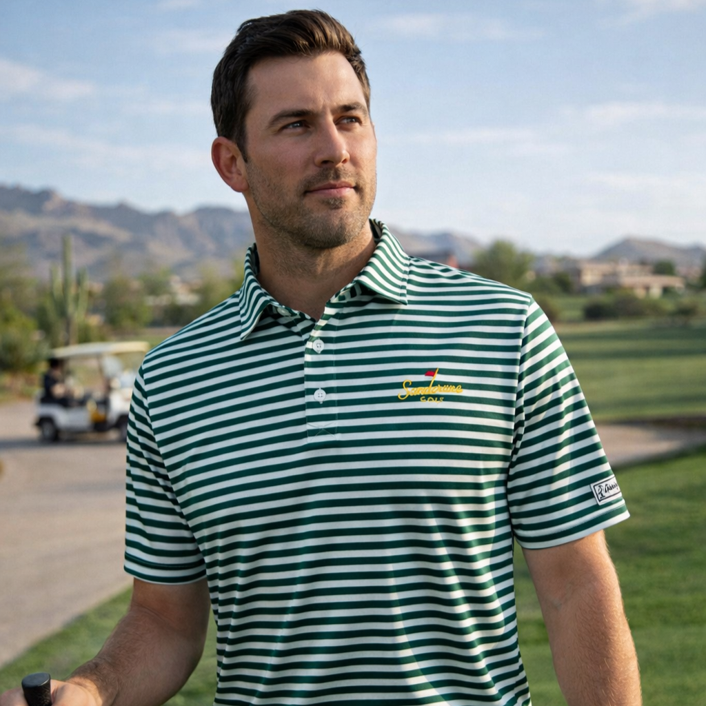 Sunday Stripe -Polo