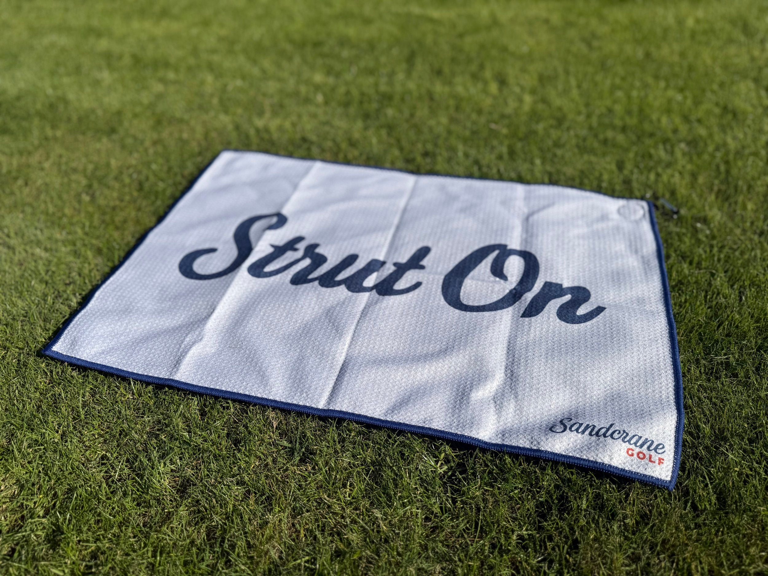 Strut On - Magnetic Golf Towel